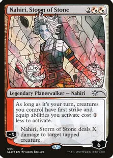 《石の嵐、ナヒリ/Nahiri, Storm of Stone》[Secret Lair] 混(533)