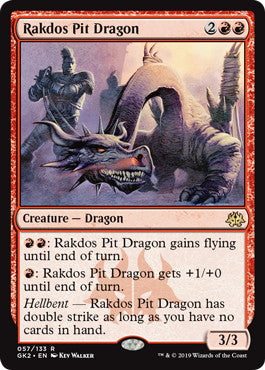 《ラクドスの地獄ドラゴン/Rakdos Pit Dragon》[GK2-BR] 赤R