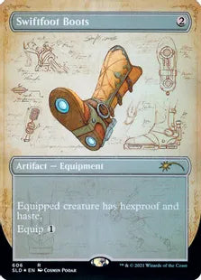 《速足のブーツ/Swiftfoot Boots》[Secret Lair] 茶(606)