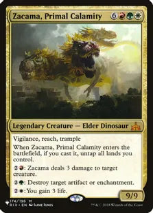 《原初の災厄、ザカマ/Zacama, Primal Calamity》[The List] 金R