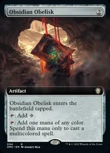 ■拡張アート■《黒曜石のオベリスク/Obsidian Obelisk》[DMC-BF] 茶R