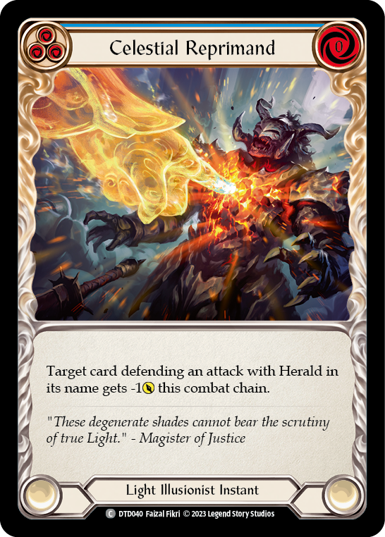 Celestial Reprimand (3)