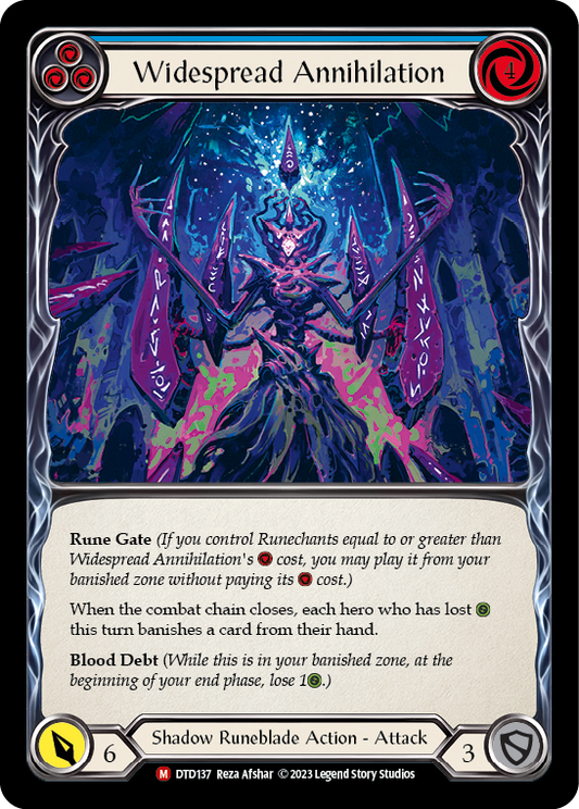 Widespread Annihilation