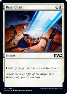 《解呪/Disenchant》[M20] 白C