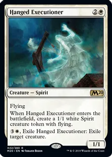 《絞首された処刑人/Hanged Executioner》[M20] 白R