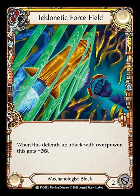 Teklonetic Force Field (2)