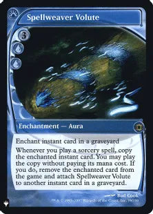 《呪文織りの渦巻/Spellweaver Volute》[MB1] 青R