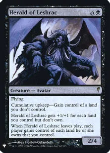 《レシュラックの伝令/Herald of Leshrac》[MB1] 黒R