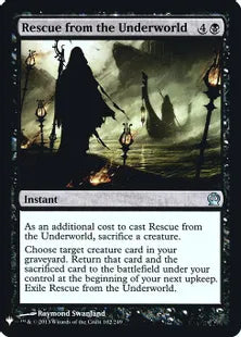 《死の国からの救出/Rescue from the Underworld》[MB1] 黒U