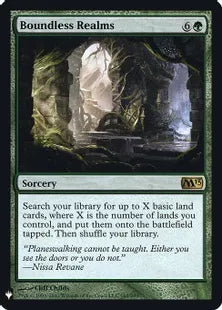 《境界なき領土/Boundless Realms》[MB1] 緑R