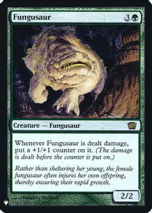 《キノコザウルス/Fungusaur》[MB1] 緑R