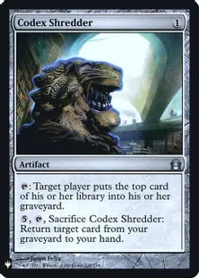 《写本裁断機/Codex Shredder》[MB1] 茶U