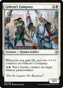 《ギデオンの中隊/Gideon's Company》[WAR] 白U