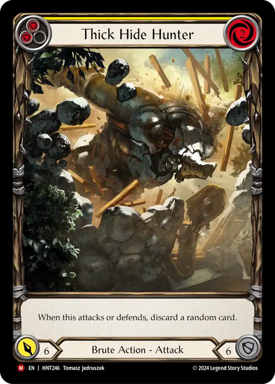 厚皮の狩人/Thick Hide Hunter【Extended Art】