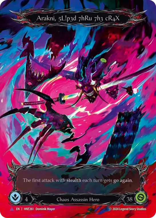 扌友 |✝シ茖♄T=アラクニ/Arakni, 5L!p3d 7hRu 73h cR4X