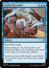 《ロリアンの発見/Lórien Revealed》[HOC] 青C 英語