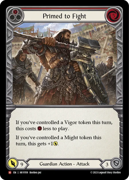 戦闘態勢/Primed to Fight