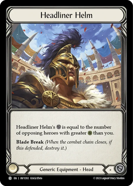大立者の兜/Headliner Helm