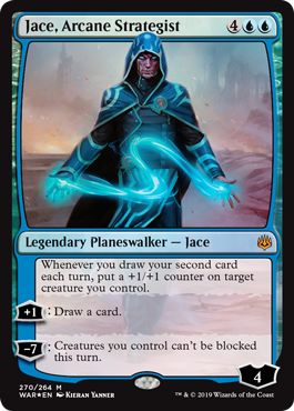 《秘儀の策士、ジェイス/Jace, Arcane Strategist》[WAR] 青R