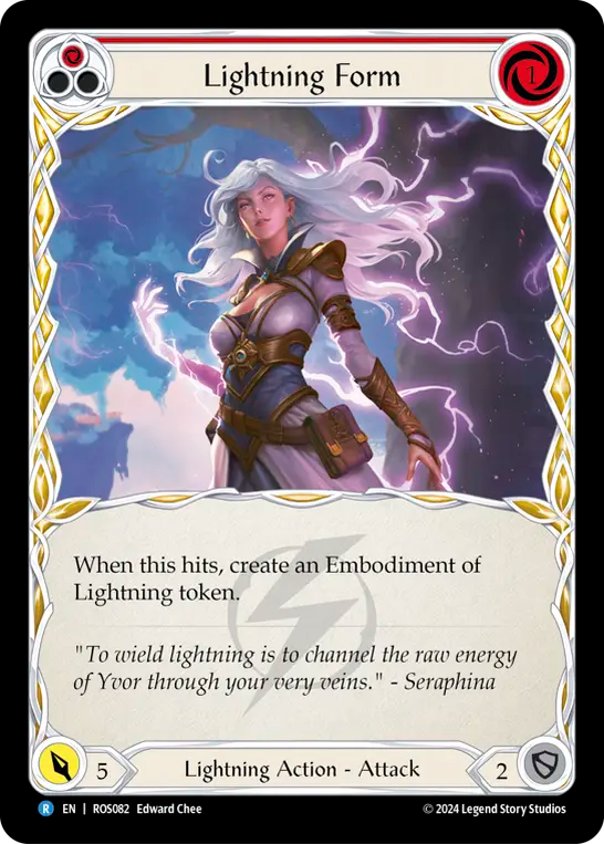 稲妻の表現/Lightning Form - Red