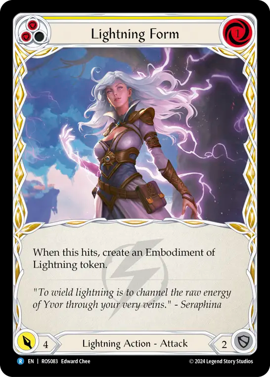 稲妻の表現/Lightning Form - Yellow