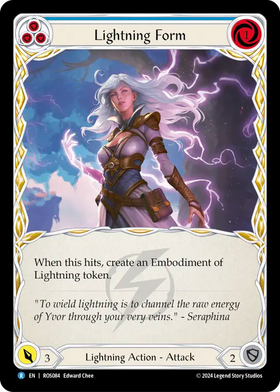 稲妻の表現/Lightning Form - Blue