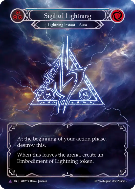 稲妻の印/Sigil of Lightning