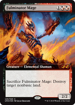 《大爆発の魔道士/Fulminator Mage》[UBT] 金R