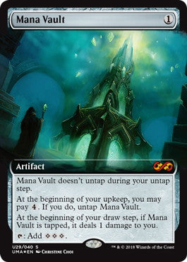 《魔力の櫃/Mana Vault》[UBT] 茶R