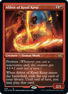 《ケラル砦の修道院長/Abbot of Keral Keep》[2X2-BF] 赤R