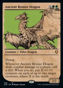 ■ショーケース■《エインシャント・ブロンズ・ドラゴン/Ancient Bronze Dragon》[CLB-BF] 緑R