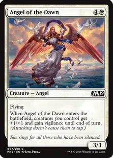 《暁の天使/Angel of the Dawn》[M19] 白C