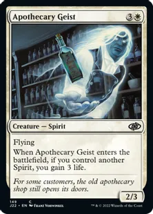 《薬剤師の霊/Apothecary Geist》[J22] 白C
