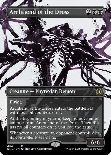 【S&C・F】《ドロスの魔神/Archfiend of the Dross》(434)[ONE-BF]黒R
