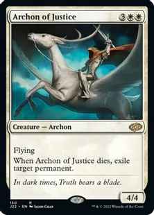 《正義の執政官/Archon of Justice》[J22] 白R