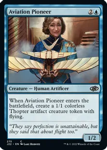 《飛行の先駆者/Aviation Pioneer》[J22] 青C