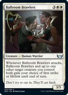 《舞踏場の喧嘩屋/Ballroom Brawlers》[SNC] 白U