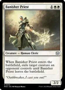 (173)《放逐する僧侶/Banisher Priest》[MOC] 白U