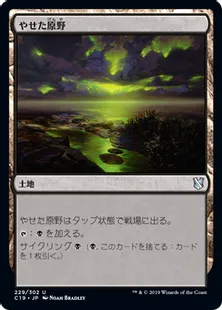 《やせた原野/Barren Moor》[C19]土地U