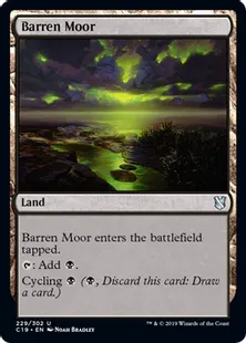 《やせた原野/Barren Moor》[C19]土地U
