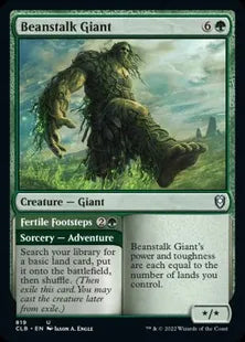 《豆の木の巨人/Beanstalk Giant》[CLB] 緑U