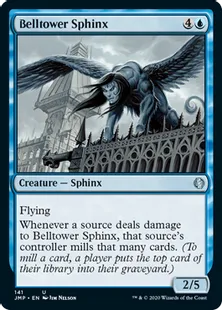 《鐘塔のスフィンクス/Belltower Sphinx》[JMP] 青U