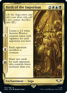 (107)《帝国の誕生/Birth of the Imperium》[40K] 金R