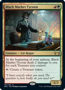 《闇市場の巨頭/Black Market Tycoon》[SNC] 金R