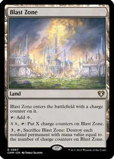 《爆発域/Blast Zone》[CMM] 土地R
