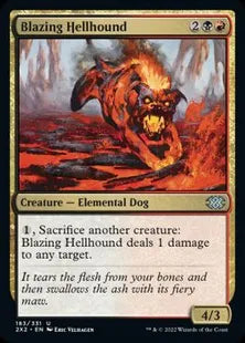 《猛火のヘルハウンド/Blazing Hellhound》[2X2] 金U