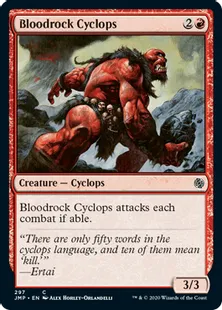 《ブラッドロック・サイクロプス/Bloodrock Cyclops》[JMP] 赤C