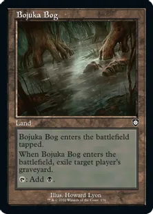 ■旧枠■《ボジューカの沼/Bojuka Bog》[BRC] 土地C