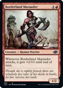 《国境地帯の匪賊/Borderland Marauder》[J22] 赤C