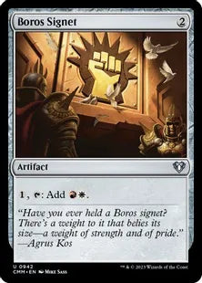 《ボロスの印鑑/Boros Signet》[CMM] 茶U